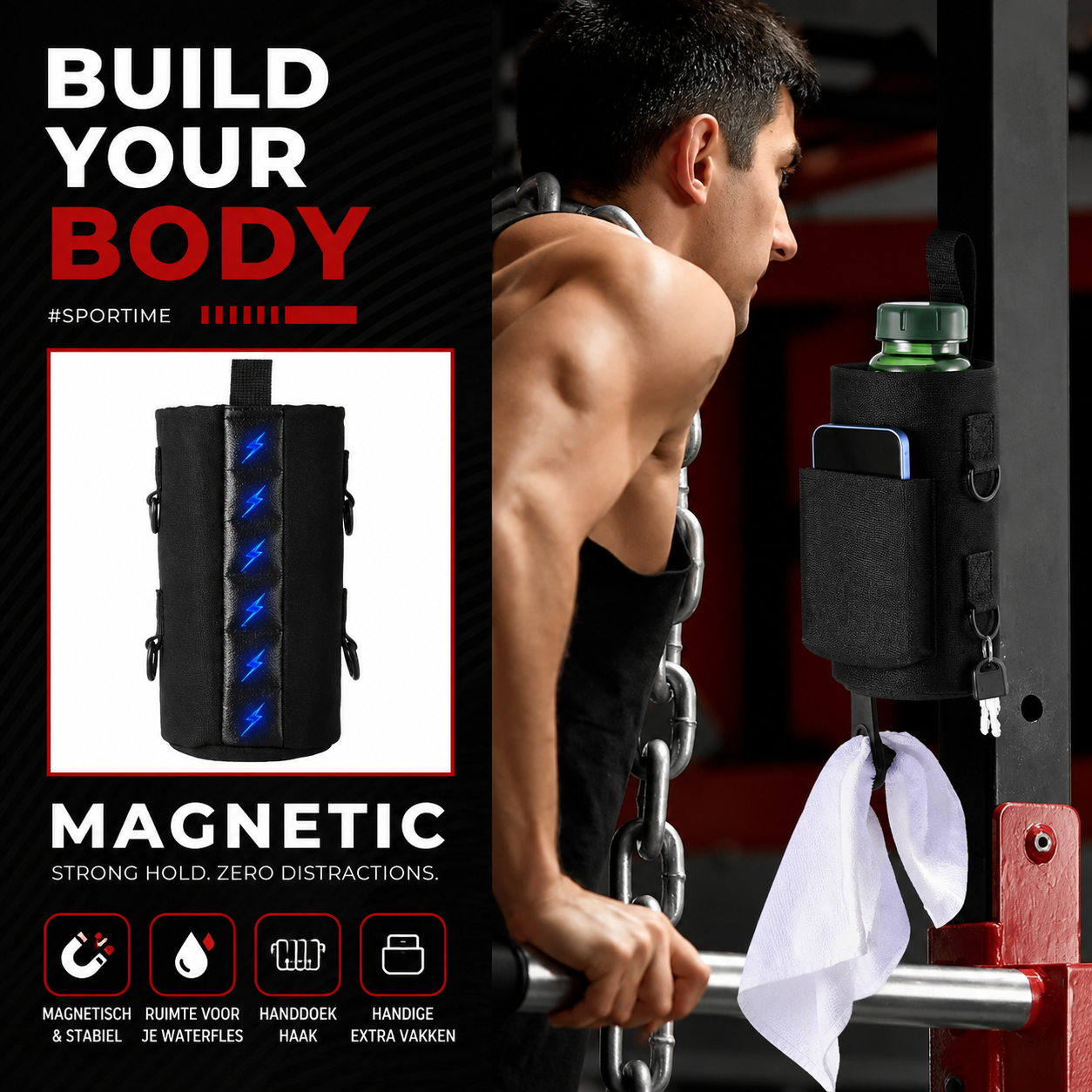 Magna Grip Pro -Houd je essentials altijd binnen handbereik